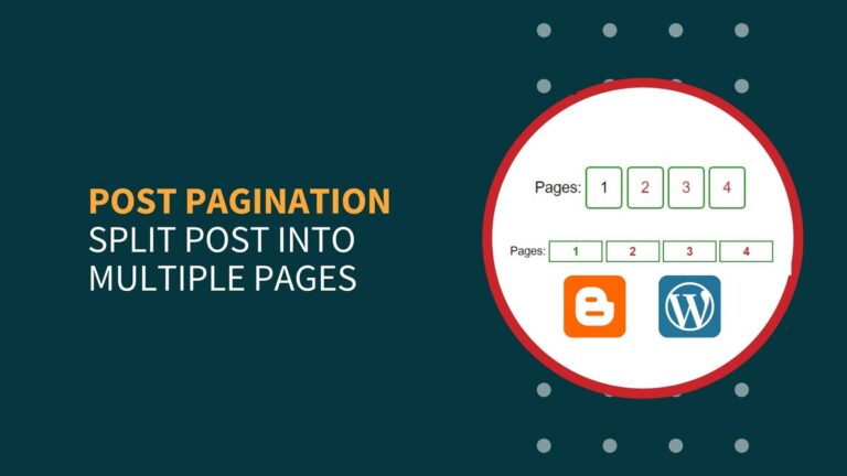How to Split WordPress Post Into Multiple Pages?